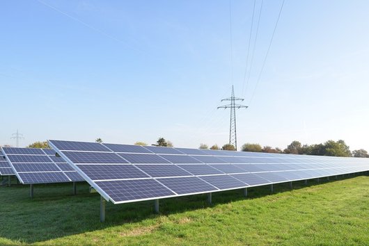 Solarpark von Statkraft in der Gemeinde Dörverden (Foto: Michael Dieck)