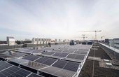 Solaranlage auf dem Dach der HU-Speicherbibliothek (Foto: Mathias Völzke)