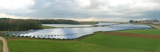 Der Solarpark Gut-Leimershof in Breitengüßbach bietet Ivestitionsmöglichkeiten