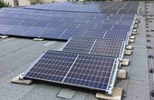 Photovoltaikanlage auf der Kantine der Stadt Solingen ist im Betrieb (Foto: Stadt Solingen)
