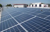 Solarstromanlage auf dem Möbelhaus Brotz (Foto: Gehrlicher Solar Business GmbH)