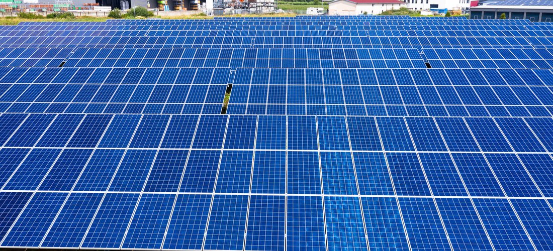 Der Solarpark im nordrhein-westfälischen Dülmen besteht aus 2.262 Einzelmodulen.