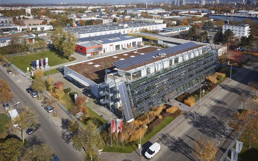 Hier sehen Sie den Solar Campus in Freiburg (Fotos: M10 Industries AG)