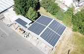 Solarmodule der Stadtwerke Solingen (Foto: Stadtwerke Solingen GmbH Verkehrsbetrieb)