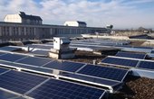 Solaranlage in Plötzensee (Foto: Berliner Stadtwerke/ Michael Bolle)
