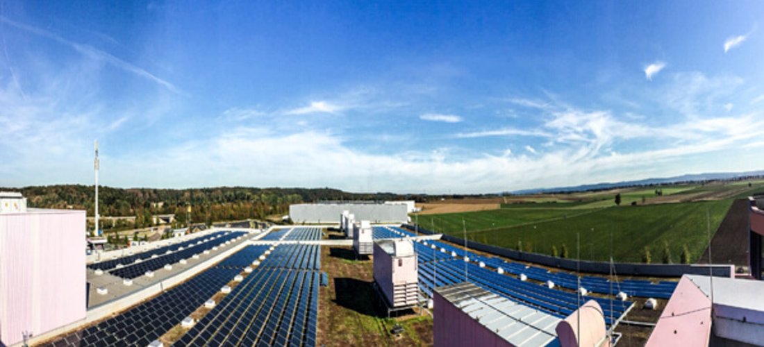 Seit September 2018 ist die neue Anlage mit 968 Kilowattpeak Leistung offiziell in Betrieb. Foto: IBC Solar