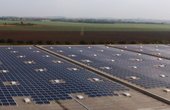Solaranlage in Landsberg bei Halle (Foto: IBC Solar)