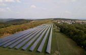 Solarpaneele produzieren in Görgeshausen umweltfreundlichen Strom (Foto: evm/Frey)