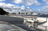 Photovoltaikanlage auf den Firmendächern in Freystadt (Foto: KW Energie)