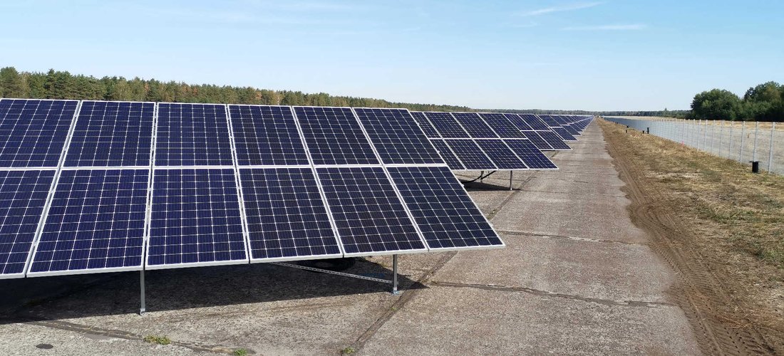 LEAG-Solarpark Welzow III (Foto: LEAG)