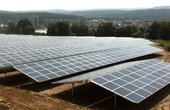 Der City-Solarpark Hölzengraben in Kaiserslautern (Foto: IBC SOLAR)