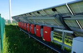Solaranlage auf dem Energieberg Georgswerder (Foto: phovo.de)